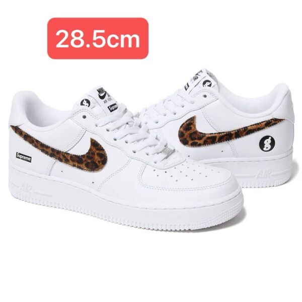GOODENOUGH × Supreme × Nike Air Force 1 Low "White/Leopard"