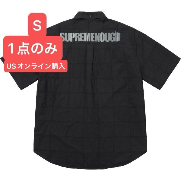 Supreme x GOODENOUGH Patchwork S/S Shirt "Black