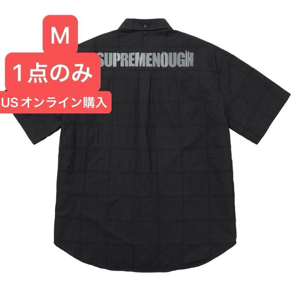 Supreme x GOODENOUGH Patchwork S/S Shirt "Black