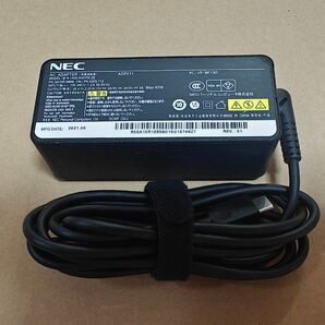 ★中古品★ NEC 45W USB-C TYPE-C ACアダプター型番PC-VP-BP130 ADLX45YDC2E