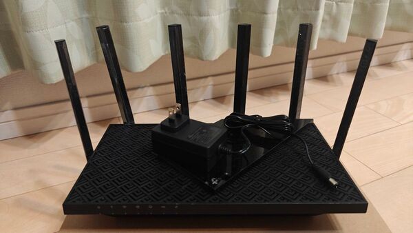 TP-Link Archer AX73 無線LANルーター 電源ケーブル付き