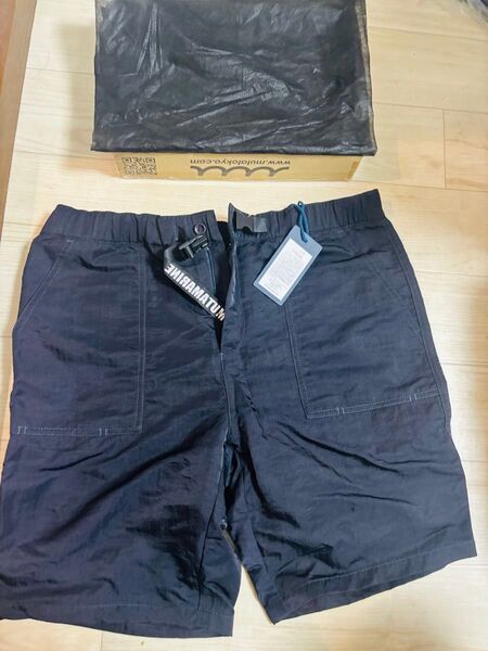 ムータマリン muta ショートパンツ 水着 メンズ スイムパンツ 黒 新品 未使用 タグ付き ショーツ 短パン ハーフパンツ
