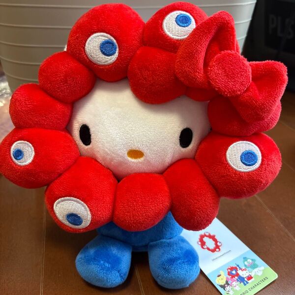 大阪関西万博 ミャクミャク サンリオ ハローキティ ぬいぐるみ M レア EXPO2025 新品 サンリオキャラクターズ