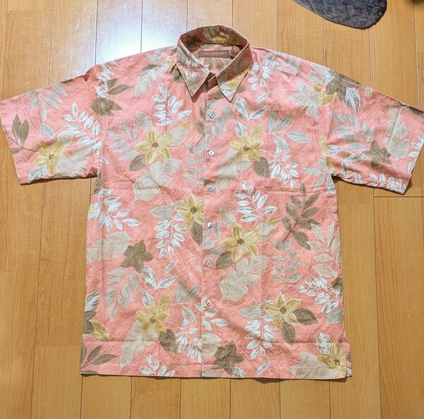 【美品】TORI RICHARD トリリチャード アロハシャツ 総柄 Made in USA サイズ S メンズ