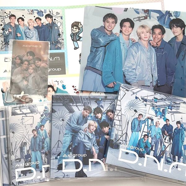 Aぇ!group D.N.A アルバム CD 初回限定盤 Blu-ray 通常盤 クリアファイル フォンタブ ステッカー 特典