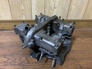 ヤマハ　XS250SPL　17E 実動エンジン　シリンダーヘッド　カムシャフト