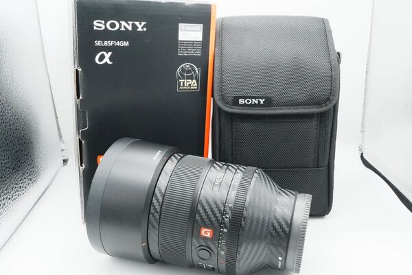 【極美品】SONY SEL85F14GM 単焦点レンズ