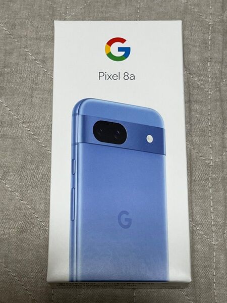 新品未使用 Google pixel 8a 128GB Obsidian ブルー Google保証付き