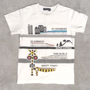 HUNGRY HEART 電車柄Tシャツ 110