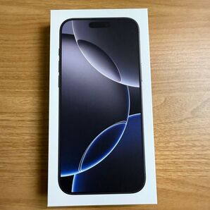 新品 iphone 16 pro max 256GB ブラックチタニウム