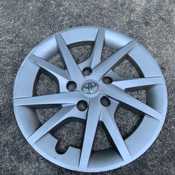 トヨタ 純正 ホイールキャップ 1枚 プリウス50系後期 15インチ