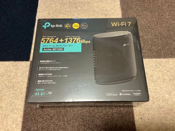 ★新品★未開封★未使用★ Archer BE7200 tp-link Wi-Fi7 無線LANルーター