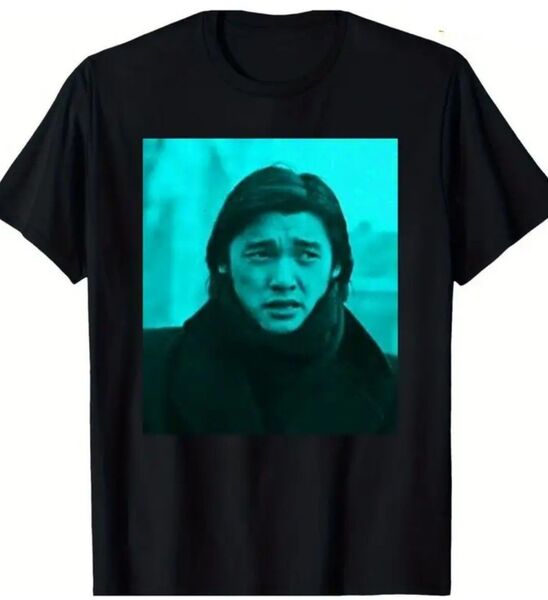萩原健一 ショーケン tシャツ 黒 ブラック 映画 ムービー 昭和レトロ
