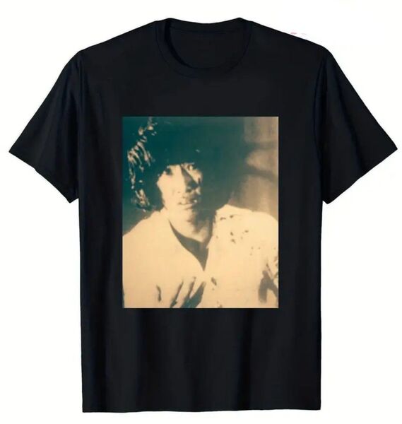 松田優作 太陽にほえろ! Tシャツ 黒 ブラック Gパン刑事 殉職シーン 映画 ムービー ドラマ