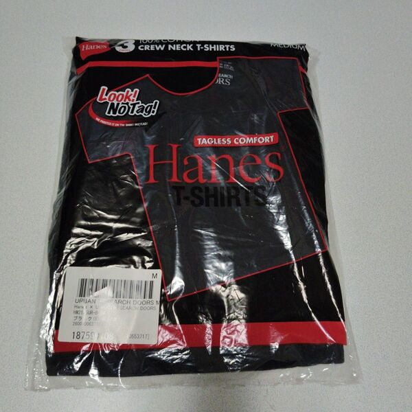 Hanes × URBAN RESERCH Tシャツ ブラック 2枚