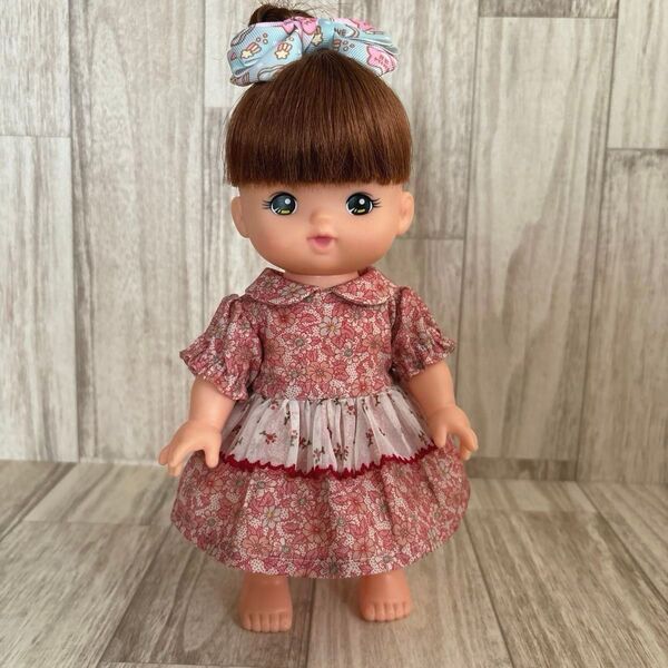 No.6374 ハンドメイド メルちゃん ワンピースドール(26cm対応)