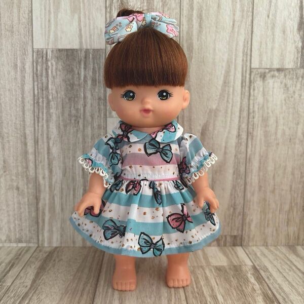 No.6381 ハンドメイド メルちゃん ワンピースドール(26cm対応)