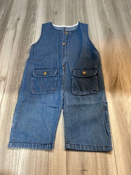 デニムオーバーオール 子供服 韓国ノーブランド
