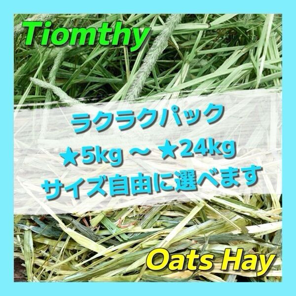 ★チモシー(新入荷) &★SPオーツヘイ2種類おまとめの 〜ラクラクパック〜 うさぎ 小動物用品 ペットフード 牧草 おやつ