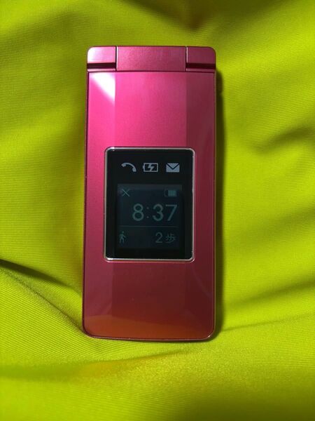 【美品】SHARP かんたん携帯11 A207SH ピンク 4Gガラホ ソフトバンク SIMフリー 付属品完品