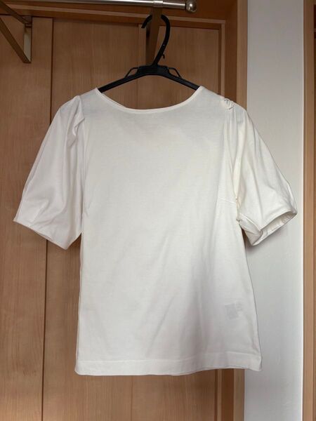 index ホワイト パフスリーブ Tシャツ Mサイズ