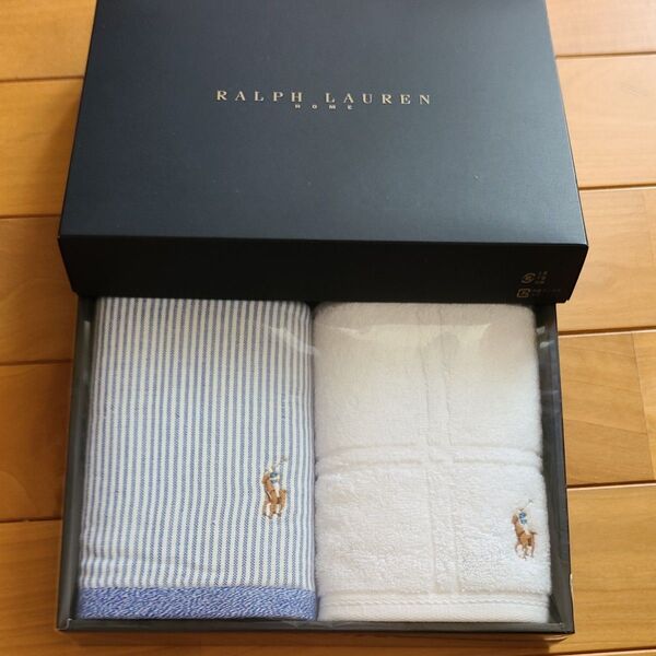 新品未使用 RALPH LAUREN HOME タオルセット 2個セット