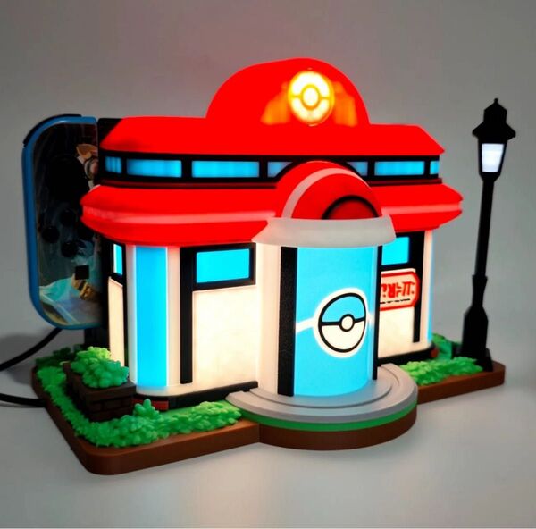 新品!ポケモンセンター形 switchシリーズの充電台座 LED付き