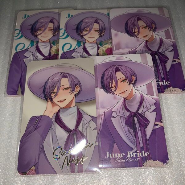 にじさんじ Prism Heart June Bride ランダム フォト風カード 榊ネス