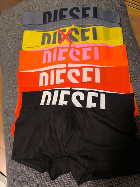DIESEL ボクサーパンツ L 4枚セット オシャレ