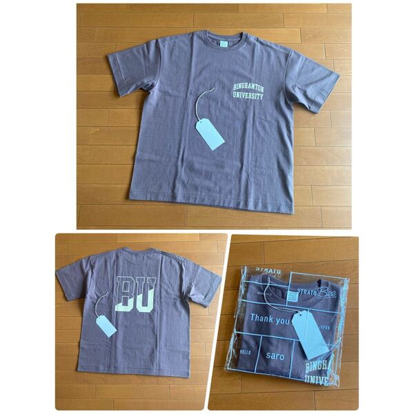 【新品】A VONTADE STRATO別注 カレッジ Tシャツ 日本製 XL