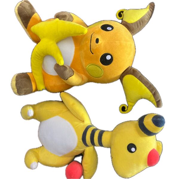 ポケモンぬいぐるみ ライチュウ デンリュウ 2体