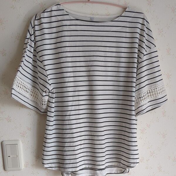 半袖 Tシャツ カットソー ボーダー柄