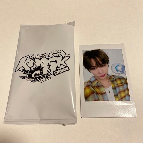BOYNEXTDOOR ‘KNOCK ON Vol.1' ENCORE IN JAPAN INSTANT PHOTO CARD