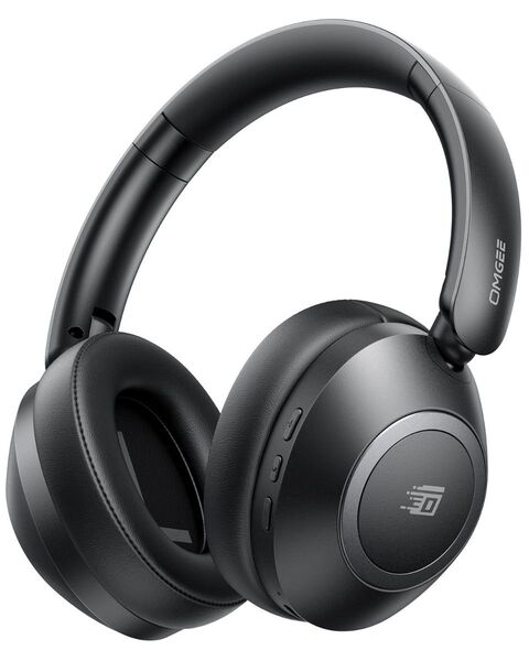 OMGEE ワイヤレスヘッドホン Bluetooth5.3 ノイズキャンセリング ブラック 未使用