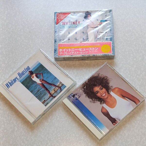 【CD 】ホイットニーヒューストン 「THE GREATEST HITS 」「そよ風の贈りもの」「ホイットニーⅡ」3枚セット