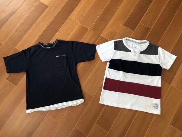 子ども服 まとめ売り キッズ 140cm Ikka Tシャツ 半袖Tシャツ