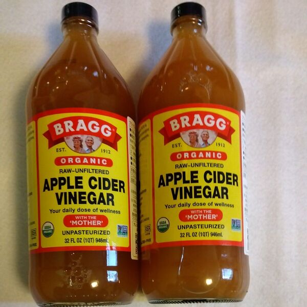 大瓶BRAGG オーガニックアップルサイダービネガー 946ml 2本セット
