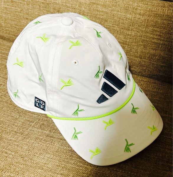 adidas キャップ 未使用 ゴルフウェア 帽子 ホワイト
