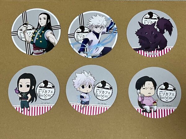 HUNTER ×HUNTER アニメイトカフェ 奇術師ヒソカのヒソカフェ 特典 コースター