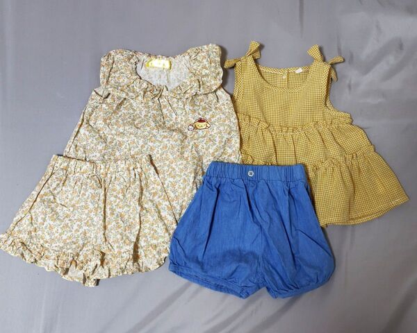 バースデイ ポムポムプリン セットアップ 2着 90 子供服 女の子