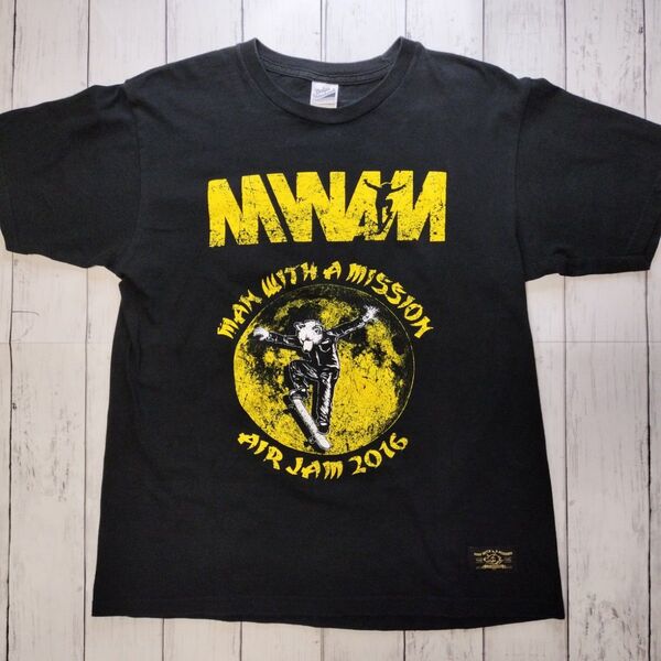 MAN WITH A MISSION マンウィズ エアジャム2016 Tシャツ