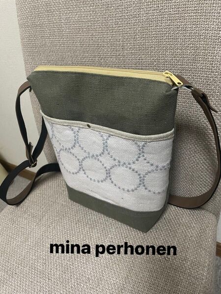 ミナペルホネン ショルダーバッグ サコッシュ 斜めがけショルダーバッグ ハンドメイド