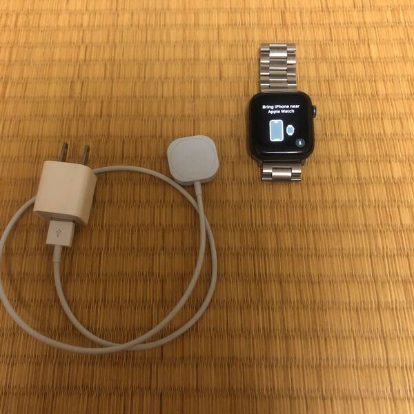 Apple Watch series5 44mm ブラック アップルウォッチシリーズ5 初期化済み