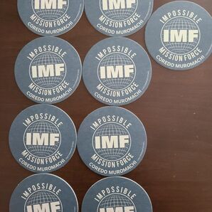 【非売品】ミッションインポッシブル/ファイナルレコニングIMF コースター10枚セット ブラック