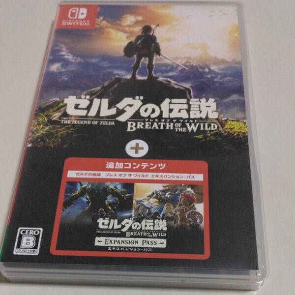 【Switch】 ゼルダの伝説 ブレス オブ ザ ワイルド + エキスパンションパス 美品