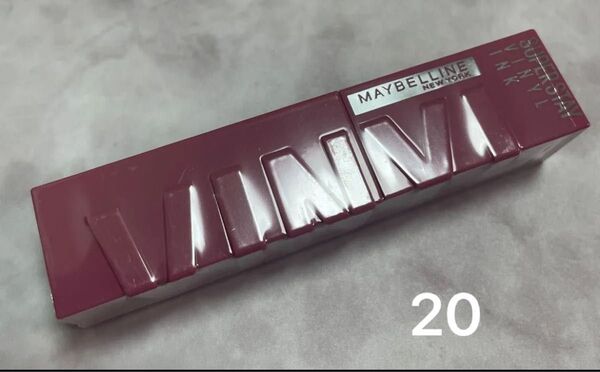 maybelline メイベリン SPステイ ヴィニルインク 20 Coy