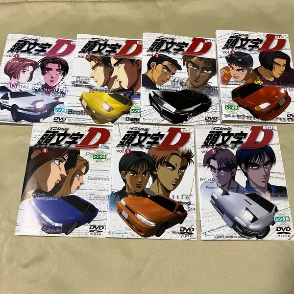 頭文字D first stage DVD 全巻セット レンタル落ち1st