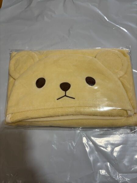 【新品未開封】アイクレオ バスタオル フードポンチョ