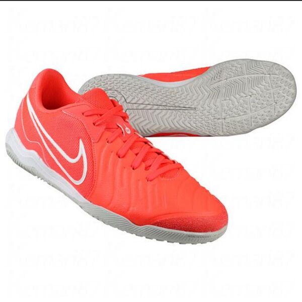 ティエンポ レジェンド 10 アカデミー IC ホットラバ×ホワイト 【NIKE|ナイキ】フットサルシューズ