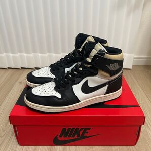 air jordan1 hi 85 black white 27cm